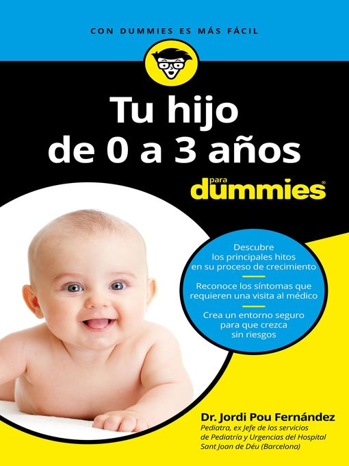 Title details for Tu hijo de 0 a 3 años para Dummies by Jordi Pou Fernández - Wait list